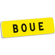 Panonceaux Taliasign KM 900x250 mm classe 2 Dangers Temporaires - PNTLGLV2KM-TL02/B_0