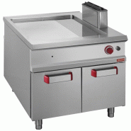 Plaque de cuisson 2/3 lisse et 1/3 rainurée gaz - Diamond - 0615402094955
