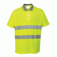 Portwest - Polo manches courtes en coton COMFORT HV Jaune Taille XL - XL 5036108216635 Portwest - Polo manches courtes en coton COMFORT HV Jaune Taille XL - XL 5036108216635