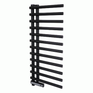 PURLINE Radiateur sèche-serviettes pivotant à 180 degrés NTW GIRO B - noir aluminium 8436607027553