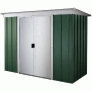 Abri métal 84gpz - s.H. T. 2,84 m² - h. 174cm - vert