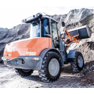 Chargeuse compacte articulée - Capacité du godet 1,6 m3 - Weycor AR 560