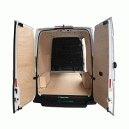 Crafter 2017+ l3h2 - kit d'habillage pour véhicule utilitaire intérieur bois