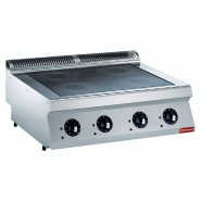 Diamond - Cuisinière électrique, 4 foyers à induction -TOP- - réf. E17/4ID8T-N - gris AKS-E17/4ID8T-N