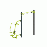 Station Combo 2-4, agrès extérieurs avec Push et barre de traction à poignée - Gamme stations COMBO Station Combo 2-4, agrès extérieurs avec Push et barre de traction à poignée - Gamme stations COMBO
