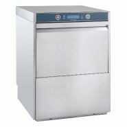 GastroHero Lave-vaisselle HYPRO Digital 50 SLE panier 50x50 cm, avec doseur de détergent & de produit de rinçage, avec pompe de vidange & adoucisseu