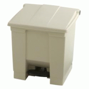 Helloshop26 - Rubbermaid Poubelle à pédale classique 30 L Beige beige 02_0044414 - 3000220142471 Helloshop26 - Rubbermaid Poubelle à pédale classique 30 L Beige beige 02_0044414 - 3000220142471