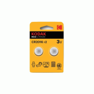 Kodak Blister Batteries Boton Litio Ultra Cr 2016 Blister 2 Batteries - KODAK-30417663