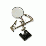 Loupe de table avec pinces, 60 mm - Ref.: HRD001 Loupe de table avec pinces, 60 mm - Ref.: HRD001