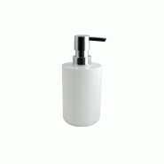MSV Inagua Distributeur de savon en acrylique couleur blanche - blanc multi-matériau 143930