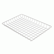 Panier snacking inox 30,5x,20x2,5 cm argent - par 6