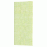 Serviette-étui pour couverts intissé effet matière kiwi 33x40cm - par 700