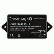 Uvc convertisseur de tension 12 v dc / 24 v dc