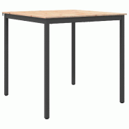 VidaXL Table de bar Naturel 110 x 55 x 105 cm Bois de pin massif Modèle Titan Select Plus - 892805