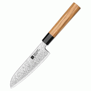 XinZuo - Petit couteau Santoku Damas - Série PM8O Zhen - multicolore PM8O-5.5RS