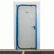 Bâche de protection anti-poussière pour porte - 2,20 x 1,10 m pe Bâche de protection anti-poussière pour porte - 2,20 x 1,10 m pe