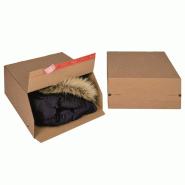 Boîte d'expédition antiforçage fond auto Eurobox L 39.4x19.4x38.7cm