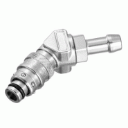 COUPLEUR MOULE FICHE 45° POUR TUYAU, CPI DN8 PRÉVOST COUPLEUR MOULE FICHE 45° POUR TUYAU, CPI DN8 PRÉVOST