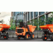 Dumper compact D101AHA - AUSA - 1000 kg de charge - Moteur Kubota 15.4 kW