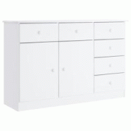 Helloshop26 - Buffet bahut commode armoire meuble de rangement organisateur cuisine salle de séjour salon ALTA 112 x 35 x 73 cm bois 02_0029678 - 300 Helloshop26 - Buffet bahut commode armoire meuble de rangement organisateur cuisine salle de séjour salon ALTA 112 x 35 x 73 cm bois 02_0029678 - 300