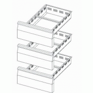 Kits tiroirs pour tables réfrigérées série 700  gamme afi - ozkt-3x1/3