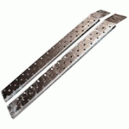 Paire de rampes galva 1500×200 - robustes et sécurisées pour remorques