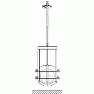 Vag telescopic stem extension manually operated