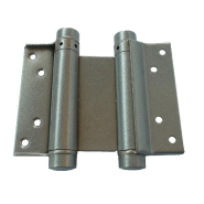Paire charnière double action n36 45kg hauteur 150mm argenté - IBFM - 106036a - 043076_0
