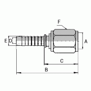 Embouts Weo Plug-in Femelle - Coupleur FWPI 10 - Référence WPI-SWPF000410