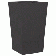 Helloshop26 - Jardinière bac lit surélevé plantes fleurs terrasse jardin 45 x 45 x 75 cm acier noir 02_0037609 - 3000217861712 Helloshop26 - Jardinière bac lit surélevé plantes fleurs terrasse jardin 45 x 45 x 75 cm acier noir 02_0037609 - 3000217861712