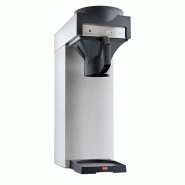 Melitta Percolateur café pour les pots à vide, remplissage d'eau manuel 210x420x601 mm - VIRTUS - inox M170MT