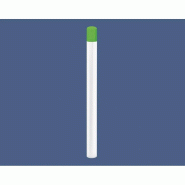 Potelet CARREFOUR spécial école (Blanc RAL 9010, Vert RAL 6018)