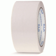 Ruban adhésif PVC résistant 52µ blanc 66mx50mm - par 6