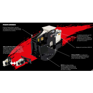 Scie à rocher pour pelles, idéale pour la réalisation de coupes et saignées étroites - RWE 35 Simex_0