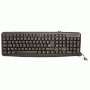 Urban Factory KBX55UF clavier USB AZERTY Français Noir