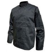 16bpn - veste de cuisine - p.B.V - couleur : noir