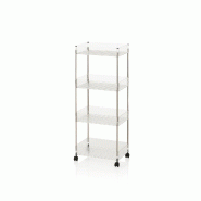 AQA Design Chariot fin RAUL en PET transparent L.23 P.35 H.86 MP02998 - transparent plastique MP02998