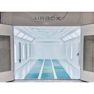 Cabine de peinture pour pistolage et étuvage - AUTOBOX GT - Livraison et montage inclus - Ventilation verticale - Modèle personnalisable Cabine de peinture pour pistolage et étuvage - AUTOBOX GT - Livraison et montage inclus - Ventilation verticale - Modèle personnalisable