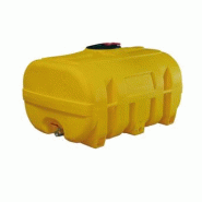 Cuve PE alimentaire - volume de 600 à 2000 litres avec coffre - Bouchon 1"1/4, Poignées de manutention, Pieds intégrés