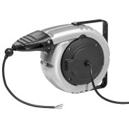 Enrouleur électrique à rappel automatique à ressort - Gamme ALU 700S/65 - Aluminium IP65 - Jusqu'à 26m, 1 à 8 conducteurs Enrouleur électrique à rappel automatique à ressort - Gamme ALU 700S/65 - Aluminium IP65 - Jusqu'à 26m, 1 à 8 conducteurs
