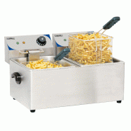 Friteuse électrique 2x4 litres Casselin