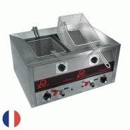 Friteuse gaz professionnelle Imperial 14 litres avec 2 x 1/2 paniers -  IFS-25