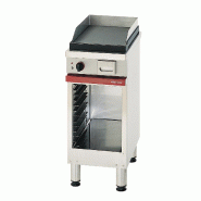 Gril en fonte lisse électrique sur baie libre 400x650x900 mm - PCME 410 GL