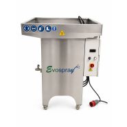 Laveur industriel manuel inox EVOSPRAY ESO2T - mobile, zone 500 x 500 mm