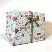 Papier cadeau Christmas wishes  0,70x50m