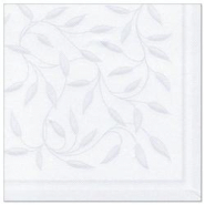 Papstar Serviettes "ROYAL Collection" pliage ¼ 40 cm x 40 cm blanc "Mediterran" - blanc papier 16930 Papstar Serviettes "ROYAL Collection" pliage ¼ 40 cm x 40 cm blanc "Mediterran" - blanc papier 16930