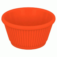 Ramequin mélamine rouge 6cl Ø6,9x2,5cm - par 48