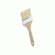 Schneider - Pinceau de boulanger, 100 mm, manche en bois avec trou de suspension - beige Matériau naturel 200210