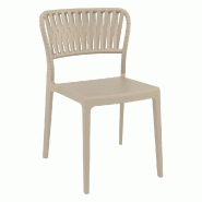 Stamp Reverdy Chaise PORTOFINO Tourterelle - marron 3661365005771