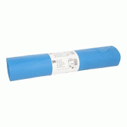 Starpak 25 sacs poubelle, LDPE 120 l 110 cm x 70 cm bleu - bleu plastique polypropylène 82853